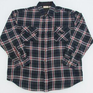 Alpine Ridge Men's Acrylic Flannel Shirt Size Large